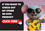 create cute 3d character modeling for games, mascots, and 3d printing